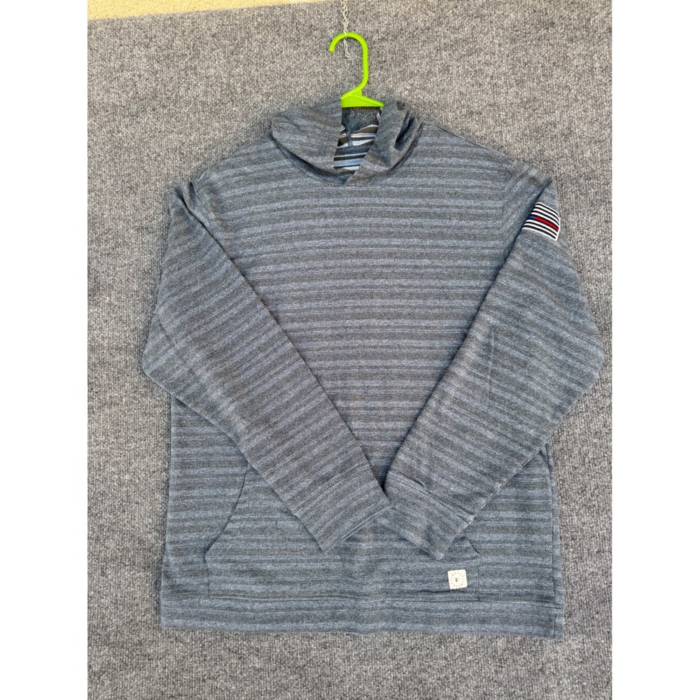 LINKSOUL Mens Lightweight Striped Hoodie size XL